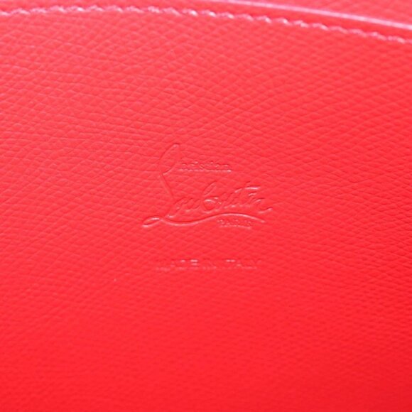 Christian Louboutin Clutch Bag Enamel White Auth - Picture 13 of 16